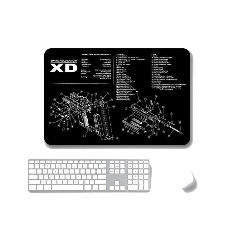 2 Pack Non Slip Office Gaming Mouse Pad 5Mm - Sps-Xd