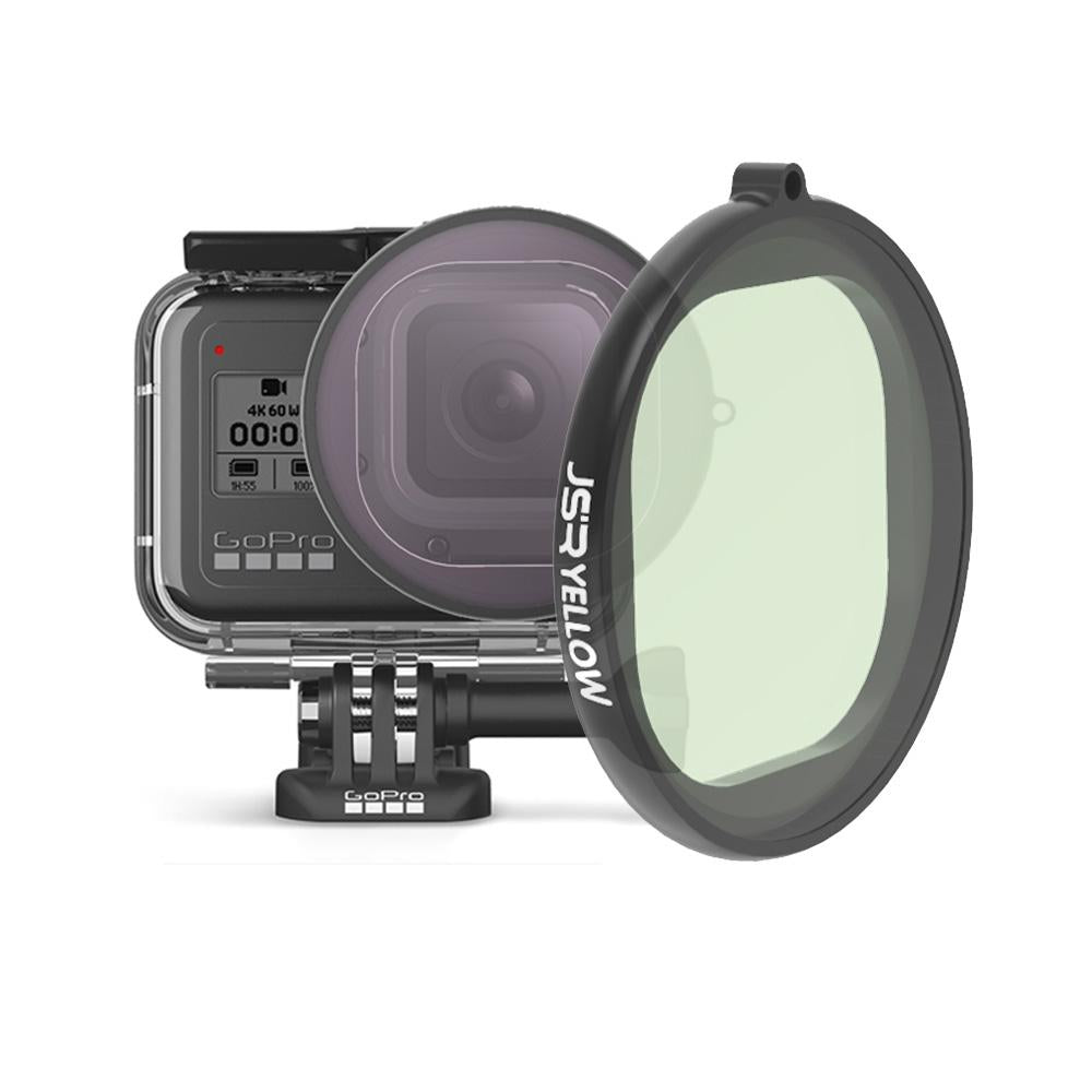 Gopro Hero8 Round Diving Lens Filter - Pink