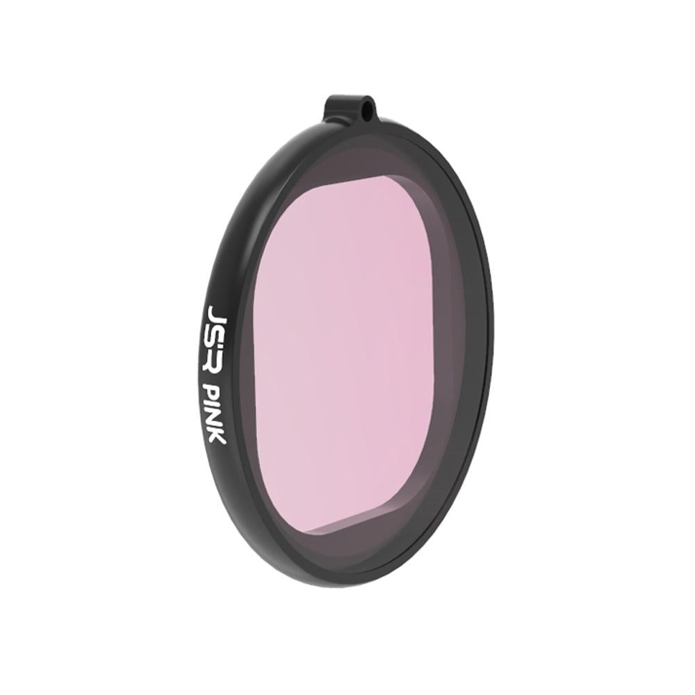 Gopro Hero8 Round Diving Lens Filter - Pink