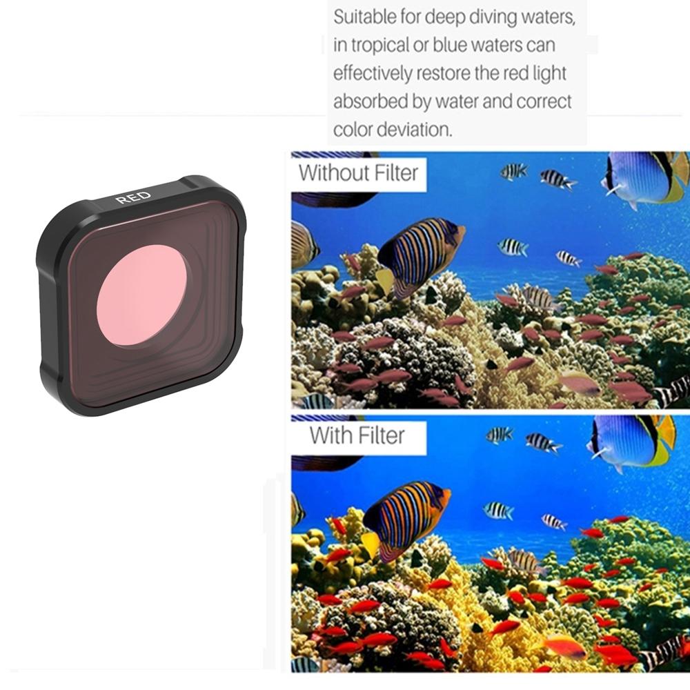 Kb Series Diving Lens Filter for Gopro Hero10 / 9 - Underwater - Pink