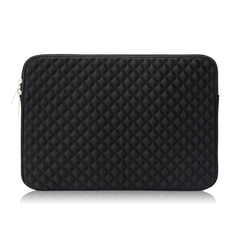 Textured Diamond Laptop Sleeve - Compact - Pink