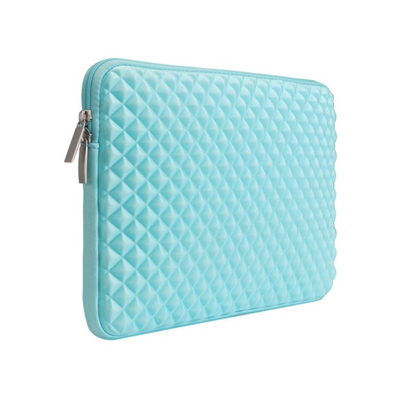 Textured Diamond Laptop Sleeve - Pink