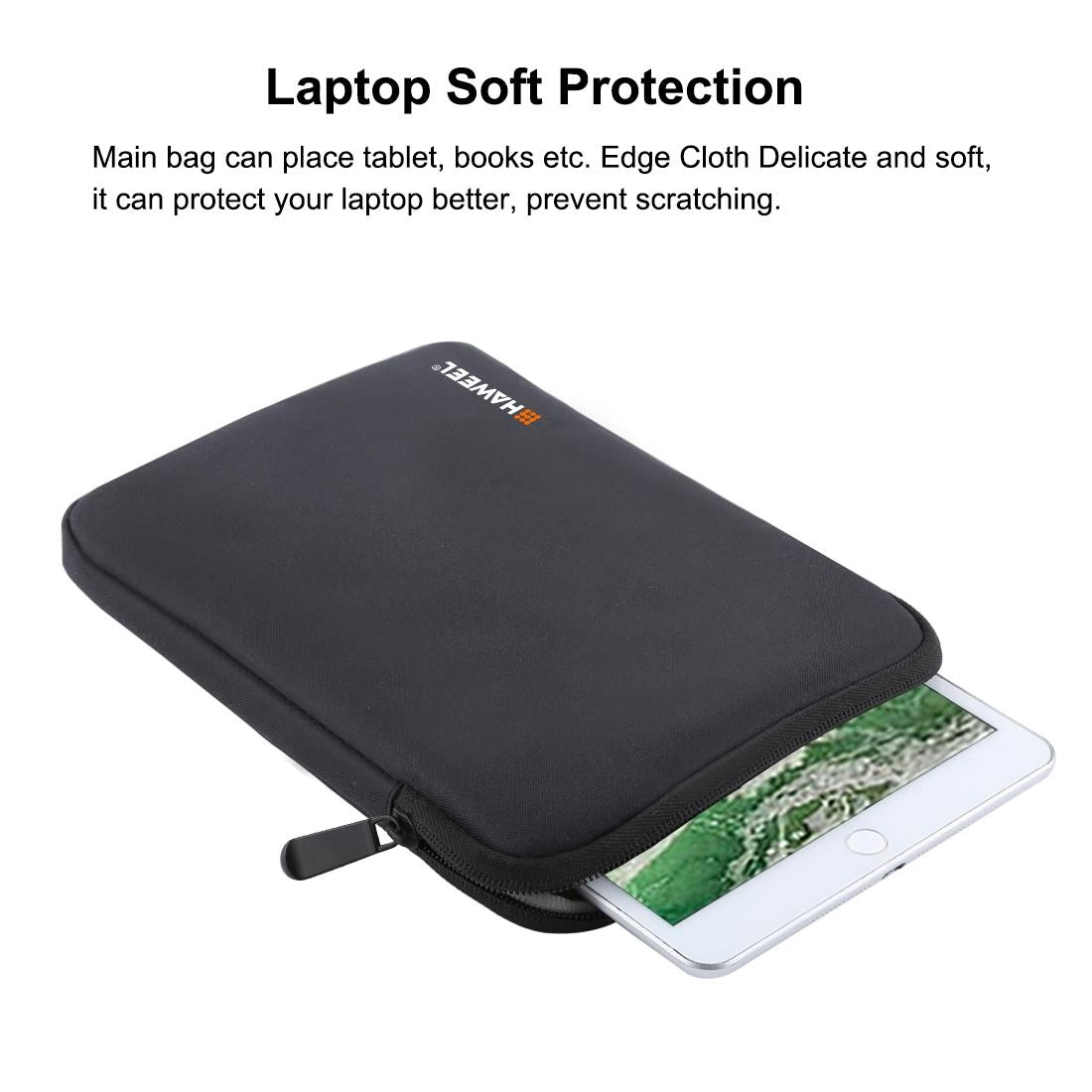 Zipper Sleeve Briefcase for Ipad Pro 9.7 and Other Tablets - Pink