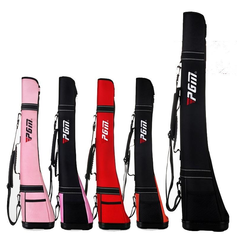 Lightweight Golf Shoulder Bag - Nylon Material - Pink