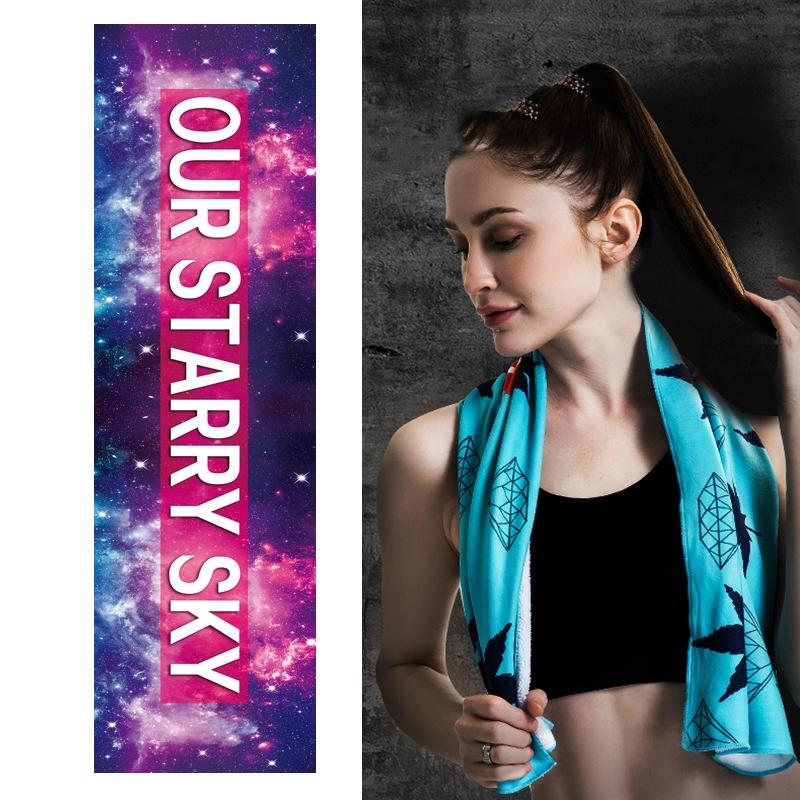 Quick Drying Cooling Towel For Outdoor Sports 100 X 30Cm - Fairy Deer