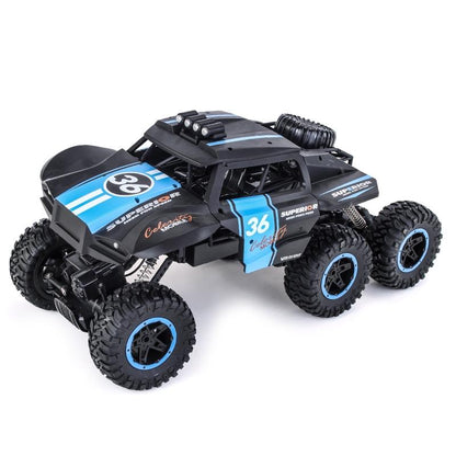 6-drive 2.4g Rc Off-road Car - Remote Control Vehicle - Green