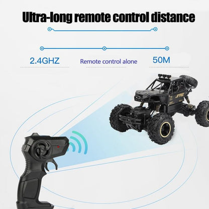 Off-road Climbing Car with 2.4ghz Remote Control and Double Motors - Green