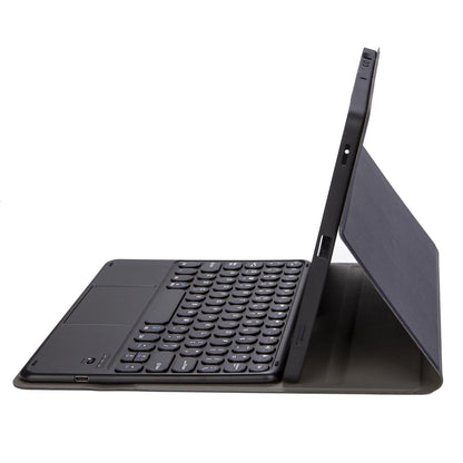 2022 Ipad 10.9 Lambskin Bluetooth Keyboard Case With Pen Slot - Green