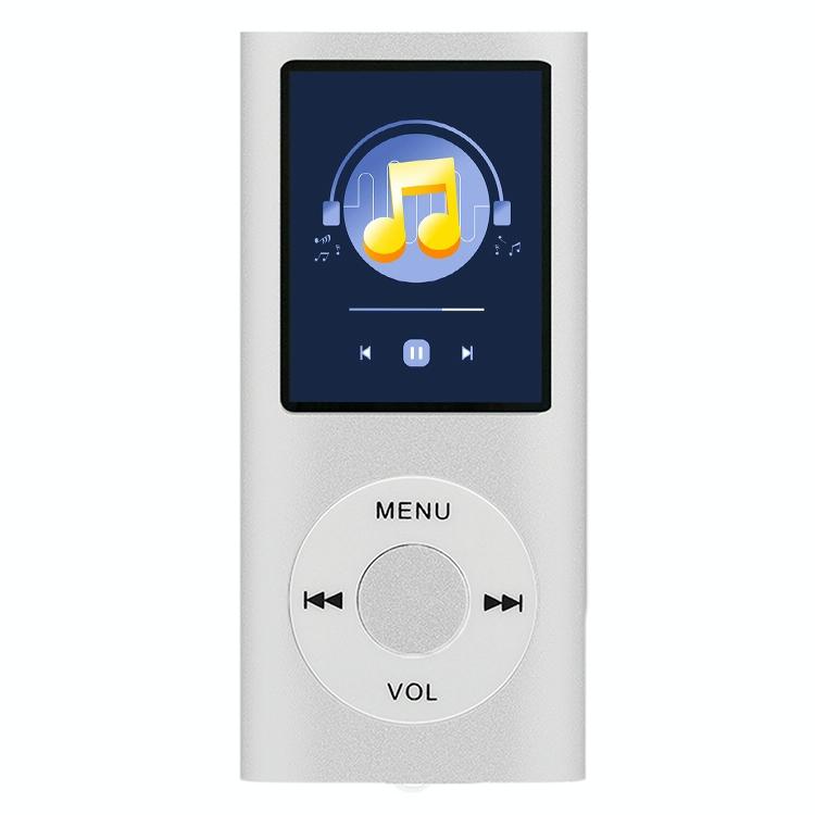 1.8 Inch Tft Screen Metal Player With Tf Card Slot Recorder Fm Radio E Book & Calendar - S-Mp4-4305G