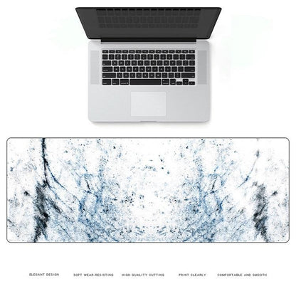 Marble Rubber Mouse Pad Durable & Stylish - Fresh Girl Heart Marble