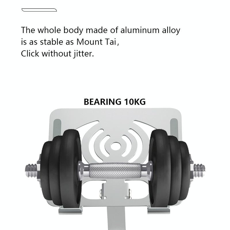 Foldable Rotating Laptop / Tablet Stand - Aluminum Alloy - Green