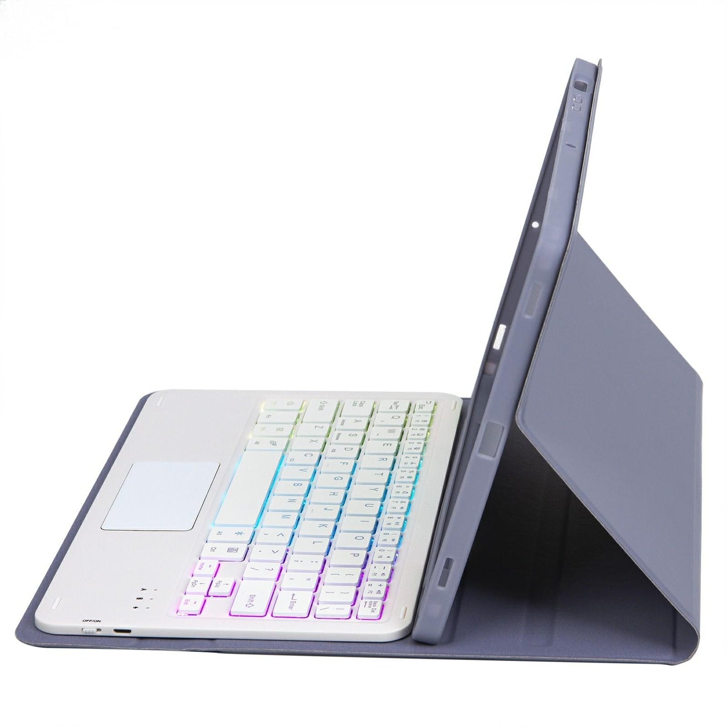 2022 Ipad 10.9 Lambskin Keyboard Case With Backlight & Pen Slot - Dark Green