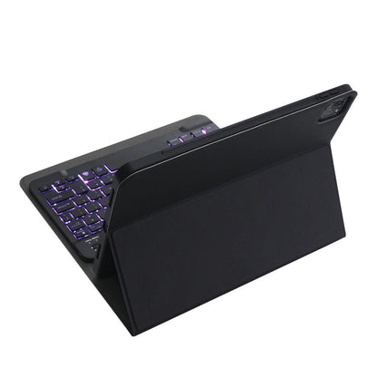 Detachable Bluetooth Keyboard Case For Ipad Pro 11 With Backlight & Pen Slot - Rose Gold