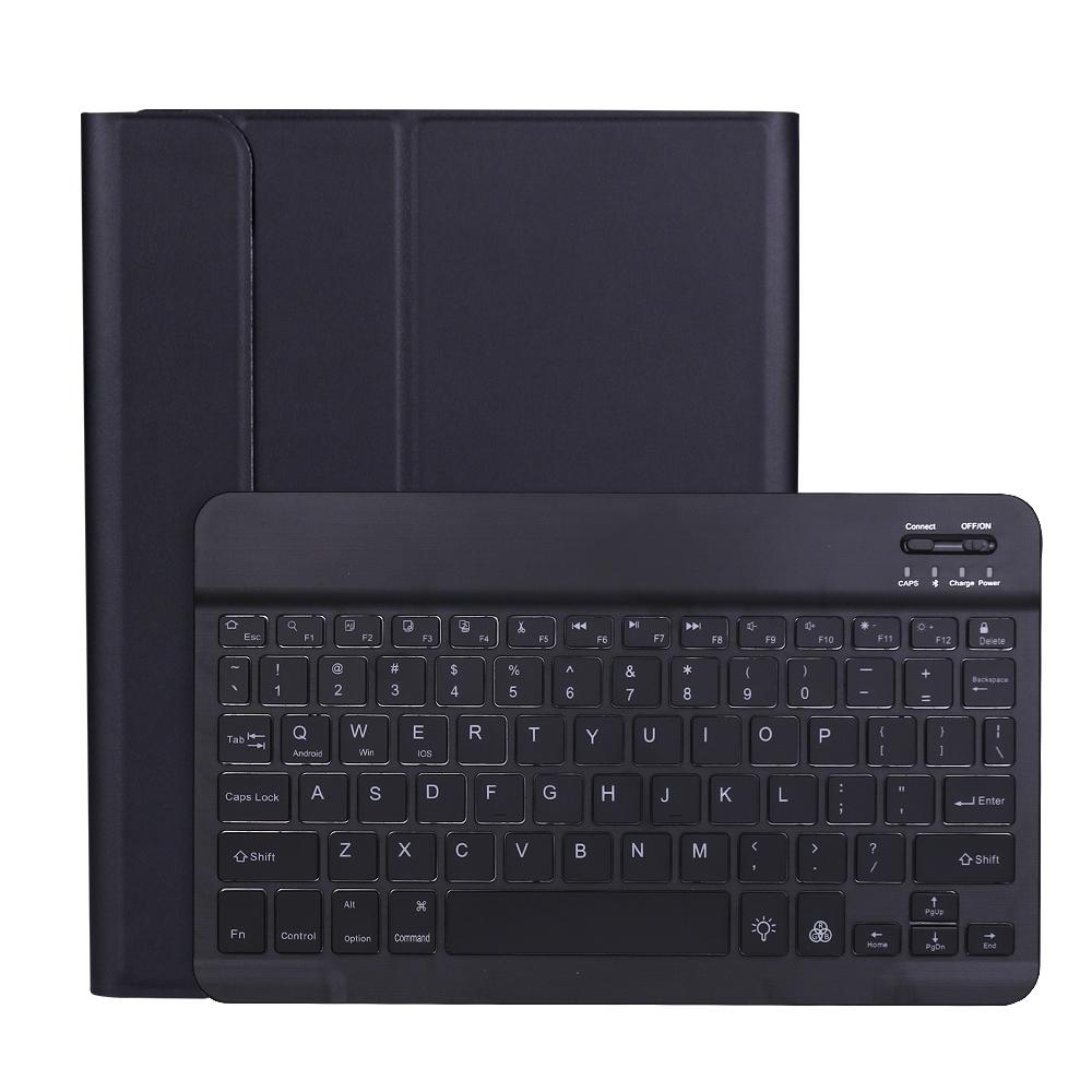 Detachable Bluetooth Keyboard Case For Ipad Pro 11 With Backlight & Pen Slot - Rose Gold