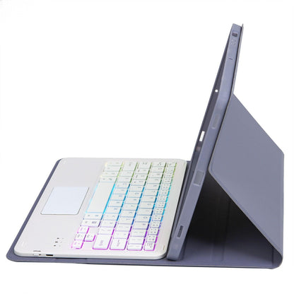 2022 Ipad 10.9 Lambskin Keyboard Case With Backlight & Pen Slot - Rose Gold