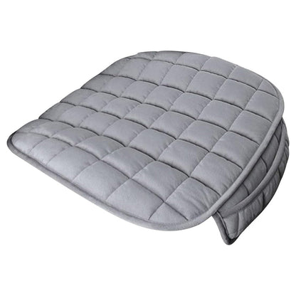 Vibe Geeks Auto Front Seat Winter-proof Cover for Comfort and Protection - Coffee