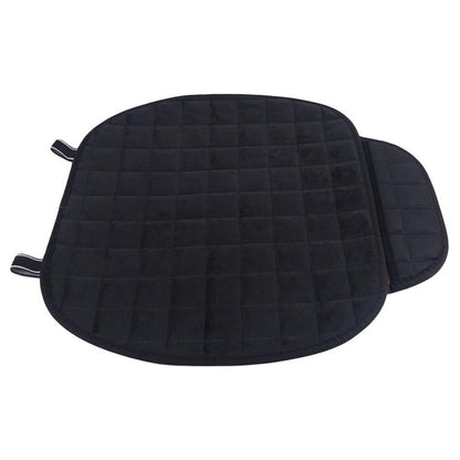 Vibe Geeks Auto Front Seat Winter-proof Cover for Comfort and Protection - Coffee