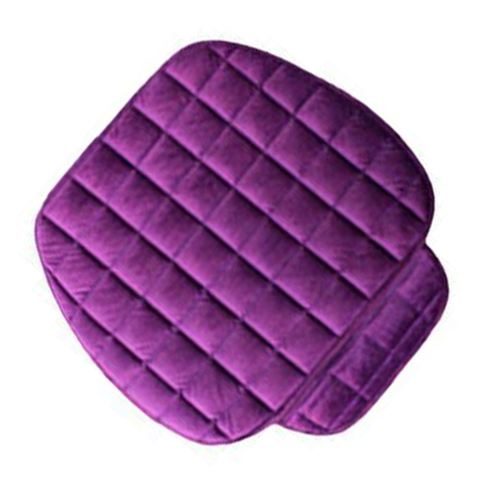 Vibe Geeks Auto Front Seat Winter-proof Cover for Comfort and Protection - Purple