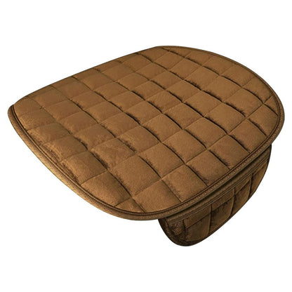 Vibe Geeks Auto Front Seat Winter-proof Cover for Comfort and Protection - Red