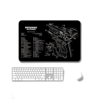 2 Pack Non Slip Office Gaming Mouse Pad 2Mm - Sps-Sigp226