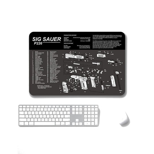 2 Pack Non Slip Gaming Mouse Pad 3Mm Thick - Sps-Sigp226
