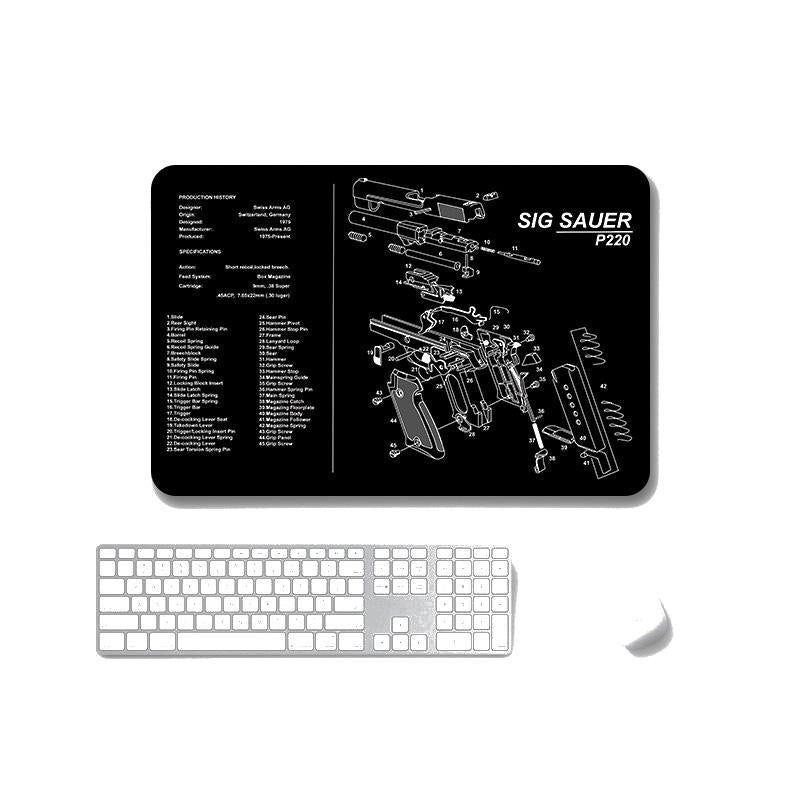 2 Pack Non Slip Gaming Mouse Pad 3Mm Thick - Sps-Sigp226