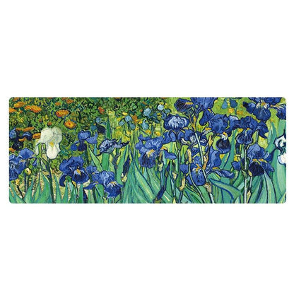 Large Desk Mouse Pad For Oil Painting - Starry Sky