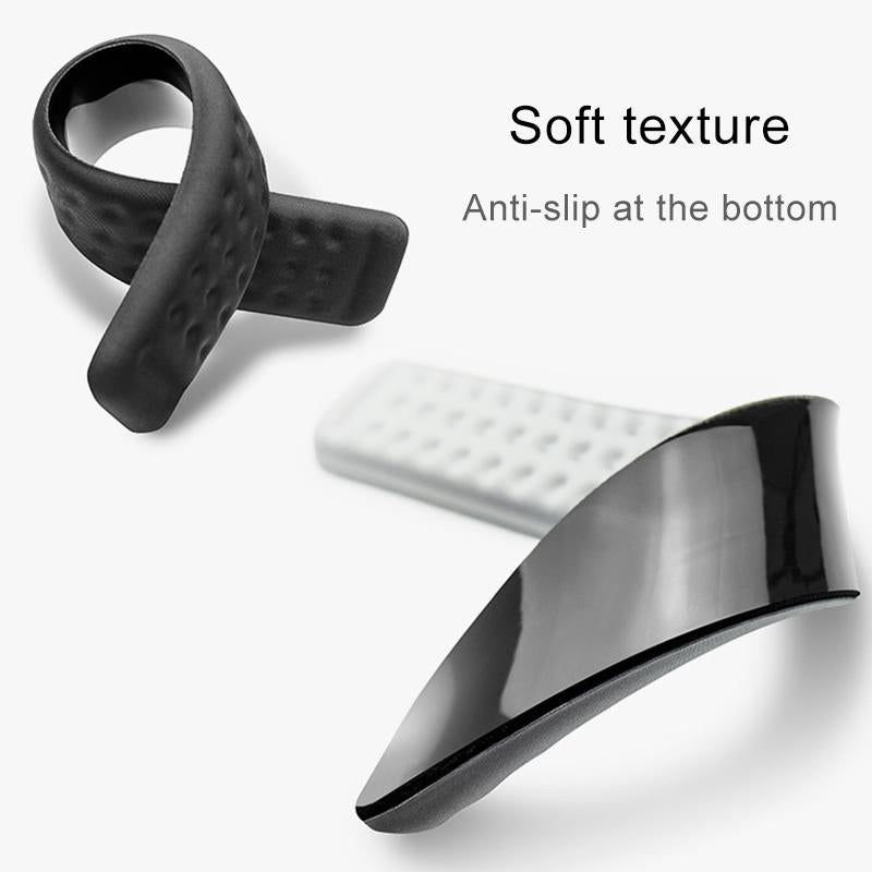 Memory Foam Keyboard Wrist Rest & Mouse Pad - Grey
