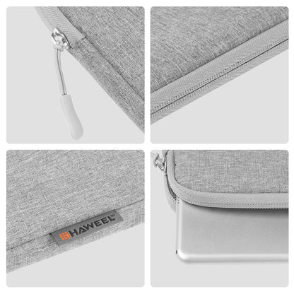 11 Tablet Sleeve Briefcase for 9.7-11.0 Tablets - Zipper Closure - Grey