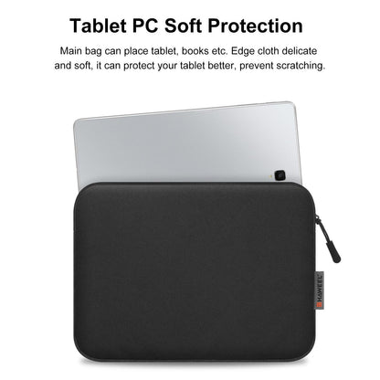 11 Tablet Sleeve Briefcase for 9.7-11.0 Tablets - Zipper Closure - Grey
