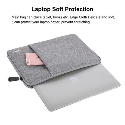 13 Inch Laptop Sleeve Case with Zipper for Macbook Samsung Sony Dell Alienware Chuwi Asus Hp - Grey