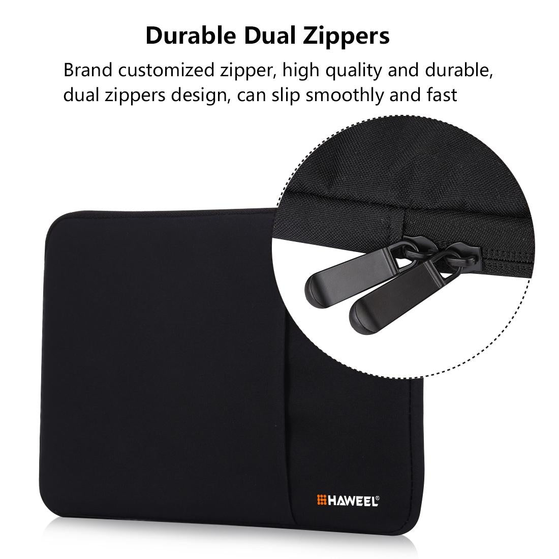 15 Inch Laptop Sleeve Case with Zipper for Macbook Samsung Sony Dell Alienware Chuwi Asus Hp - Grey