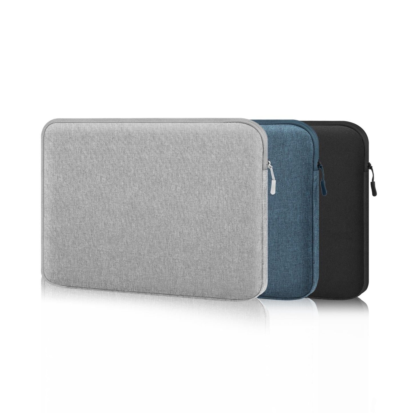 15-16.7 Inch Laptop Briefcase Bag with Zipper for 16 Inch Sleeve - Grey