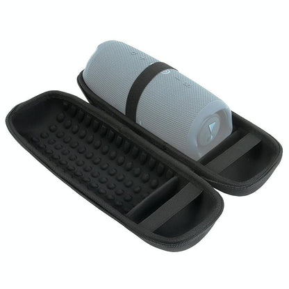 Protective Cover for Jbl Charge 5 Speaker with Strap & Carabiner - Grey