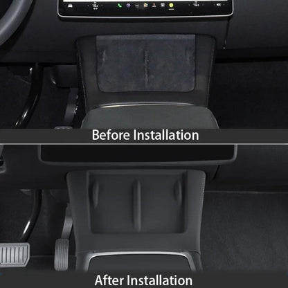 Wireless Charging Silicone Mat for Tesla Model 3 / y Center Console - Grey
