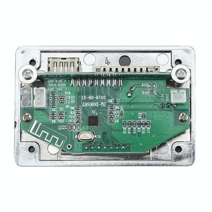 Car Mp3 Player Board With Bluetooth Fm Radio Sd / Usb / Aux Remote - Silver Grey