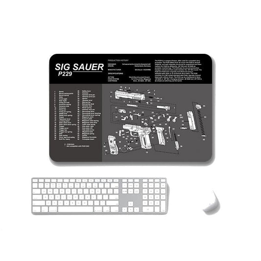 2 Pack Non Slip Office Gaming Mouse Pad 2Mm - Sps-Sigp229