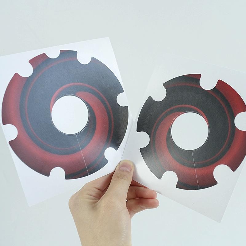 Waterproof Sticker for Xiaomi M365 Scooter Motor - 1 Pair - Colorful 9