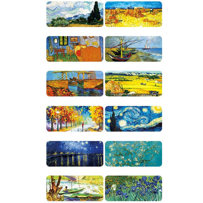 Large Desk Mouse Pad For Oil Painting - Starry Night