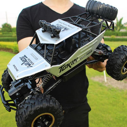 Off-road Climbing Car with 2.4ghz Remote Control and Double Motors - Gold