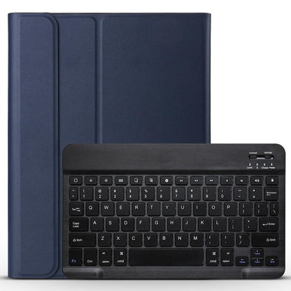 Bluetooth Keyboard & Leather Tablet Case For Ipad Pro 11 Detachable Brushed Texture Horizontal Flip Holder - Gold