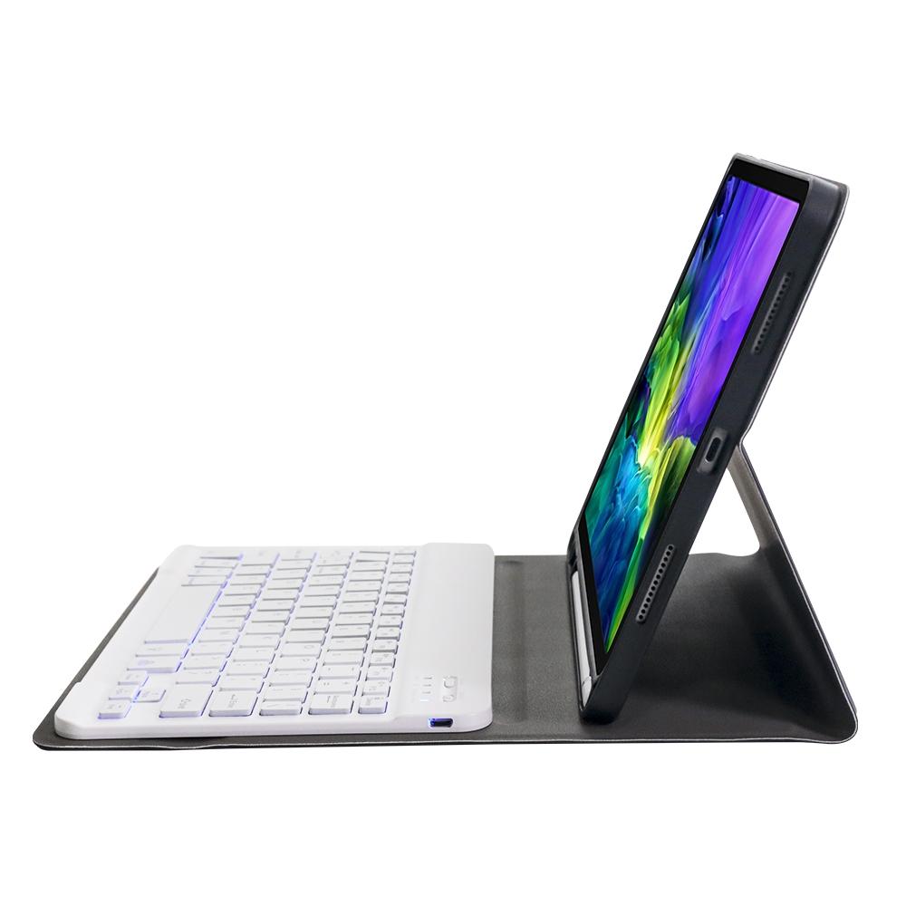 Detachable Bluetooth Keyboard Case For Ipad Pro 11 With Backlight & Pen Slot - Gold