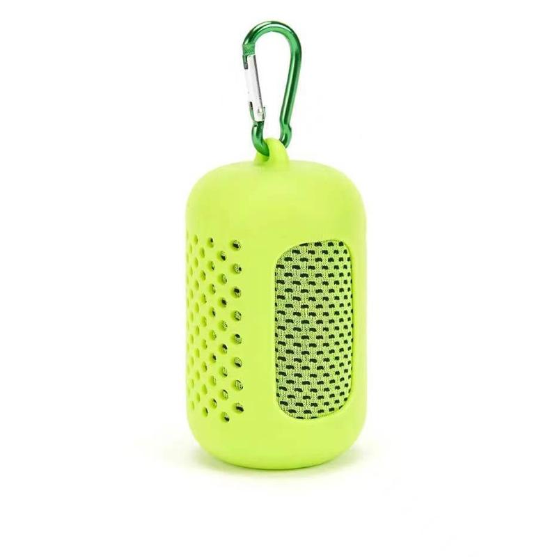 Chill Towel For Summer Workouts - Cylindrical Fruit Green