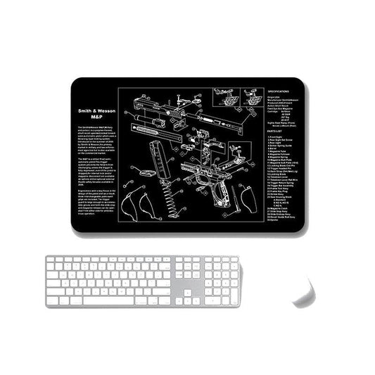 2 Pack Non Slip Gaming Mouse Pad 4Mm Thick - Sps-Smithwessomm&P