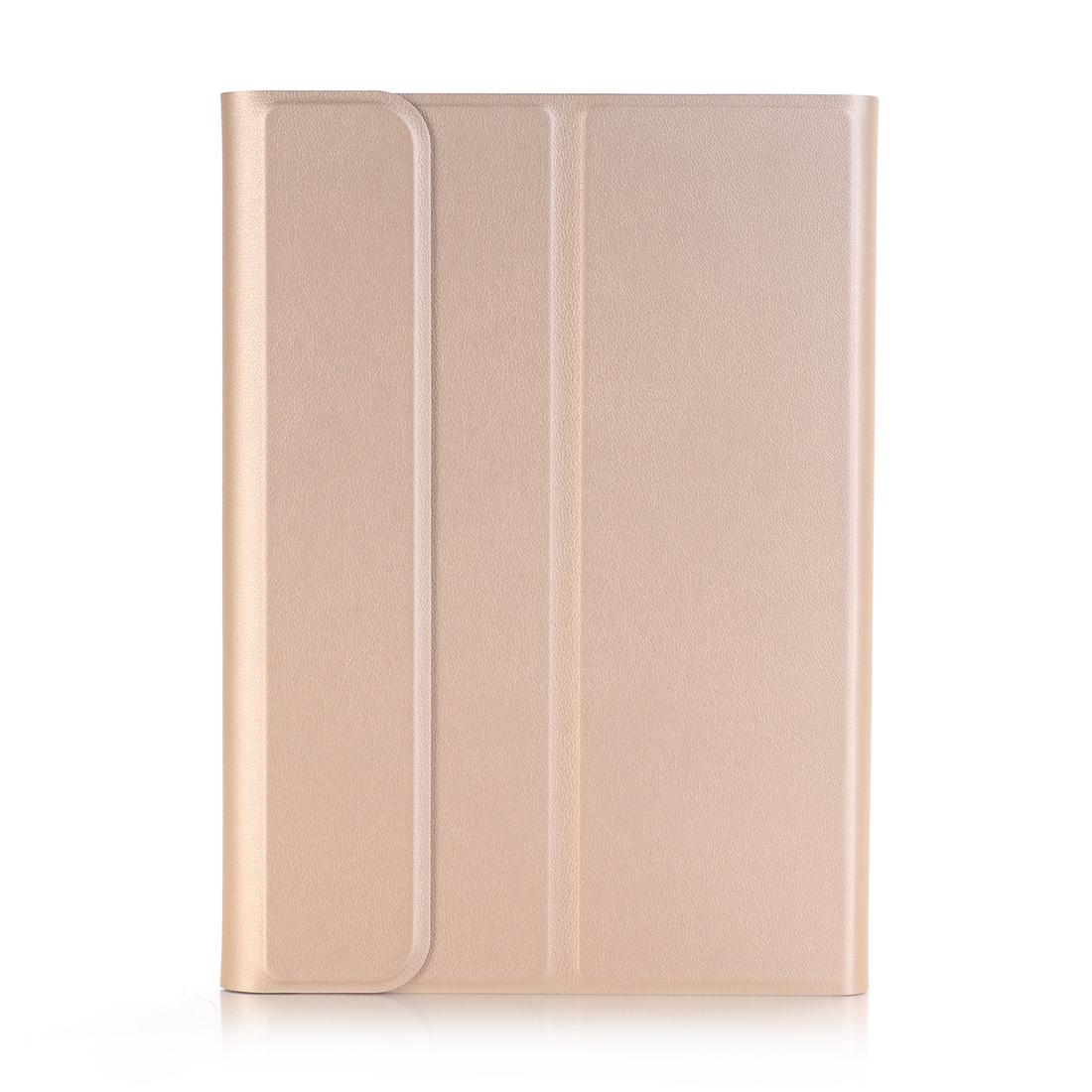Universal Ultra-Thin Tablet Case With Bluetooth Keyboard For Ipad Mini 3 / 2 / 1 - Horizontal Flip Design - Gold