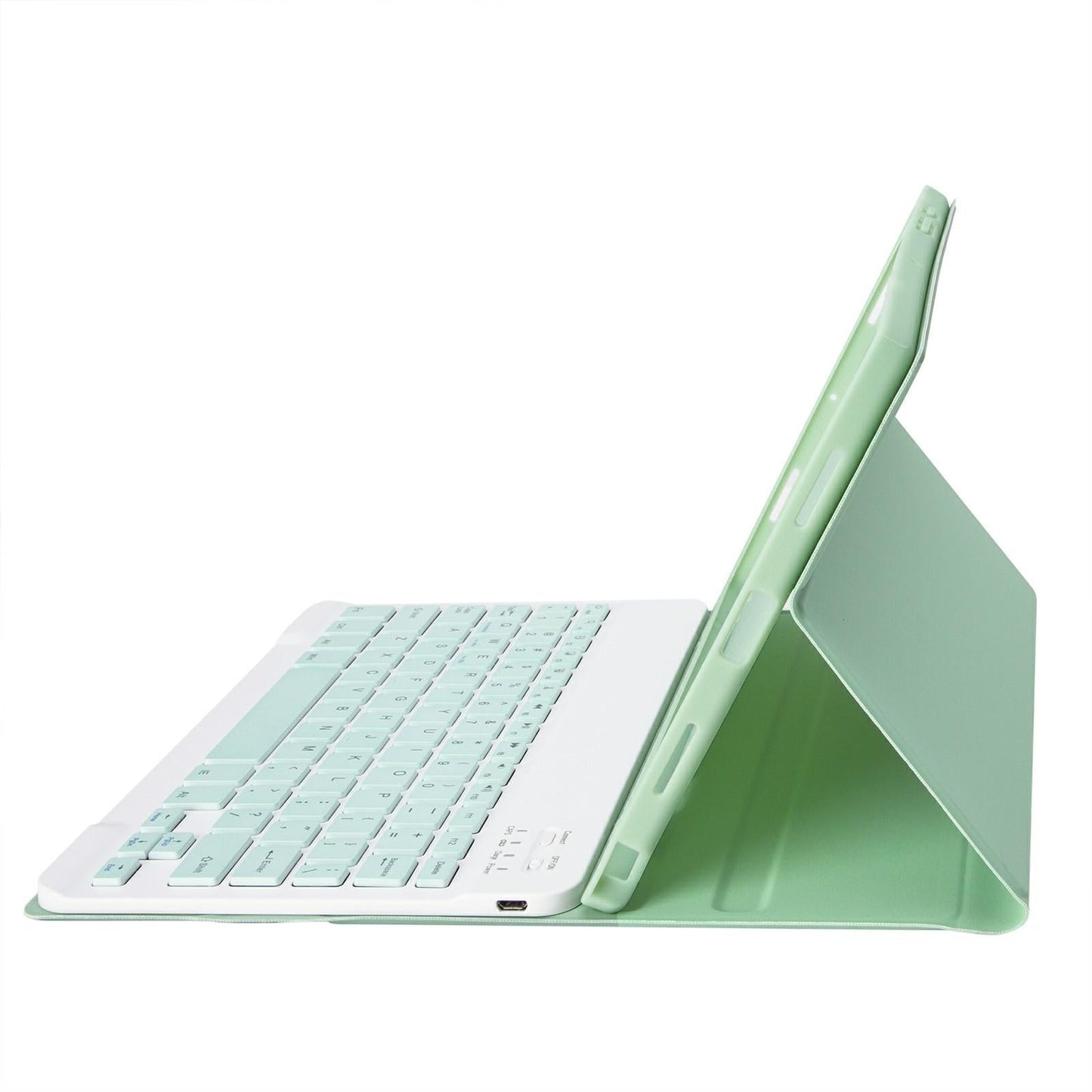 Ultra-Thin Bluetooth Keyboard Leather Tablet Case For Ipad 10.9 2022 With Pen Slot - Gold