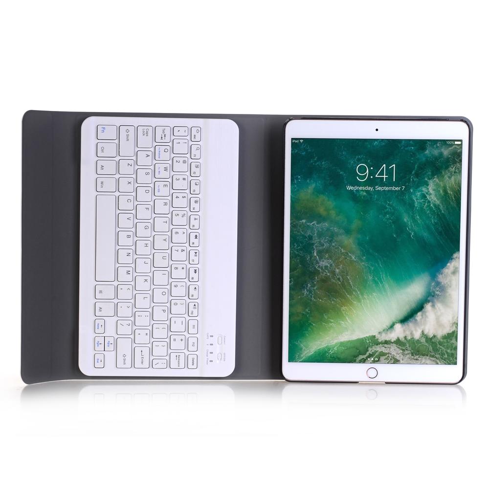 10.2 Ipad Bluetooth Keyboard Case With Stand - Ultra-Thin & Detachable - Gold