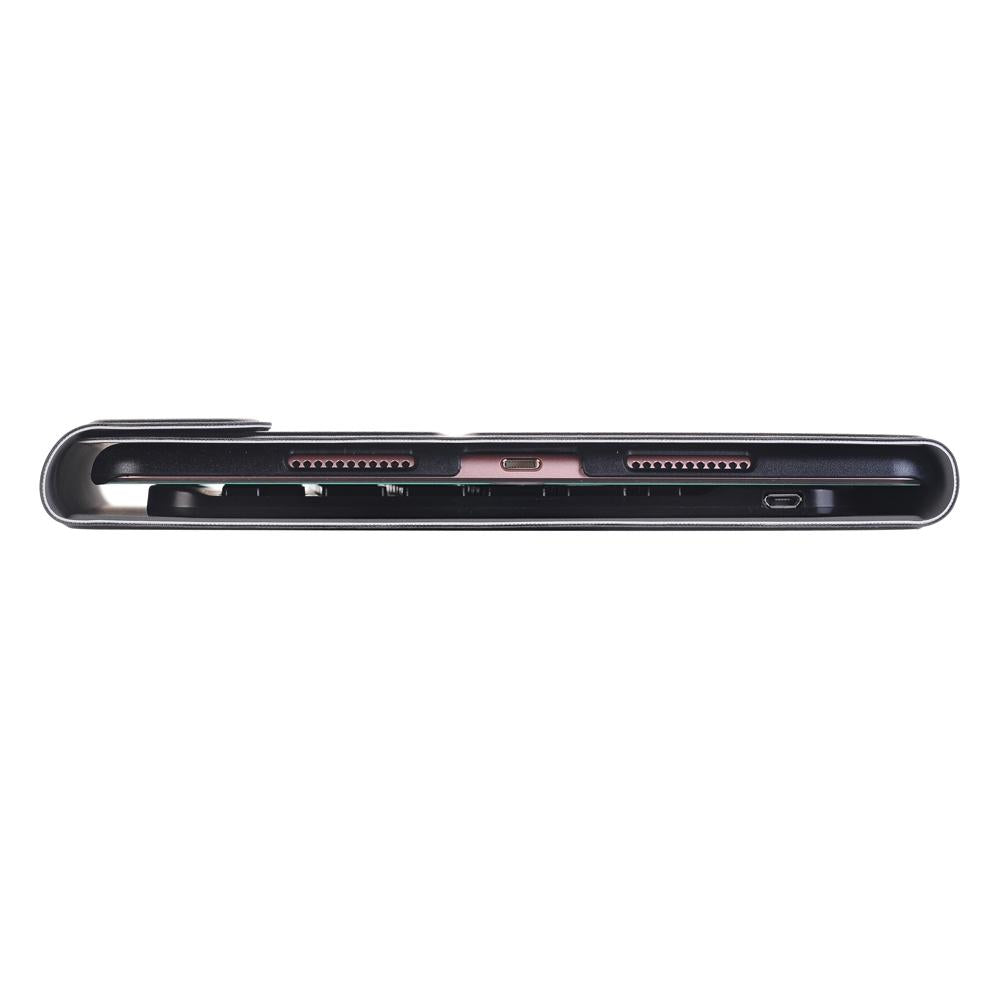 10.2 Ipad Bluetooth Keyboard Case With Stand - Ultra-Thin & Detachable - Gold