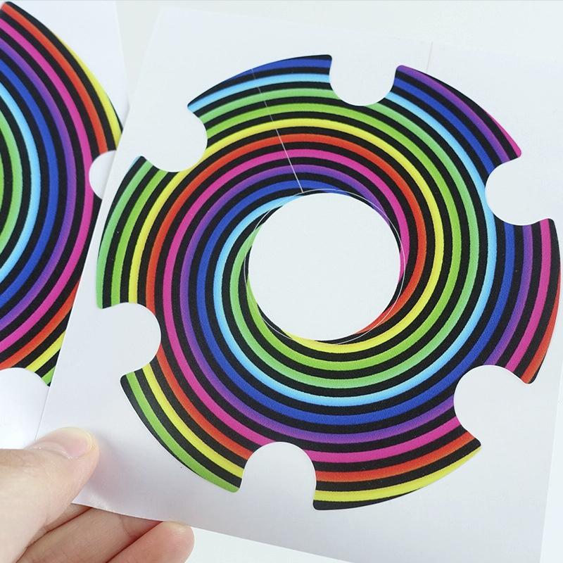 Waterproof Sticker for Xiaomi M365 Scooter Motor - 1 Pair - Colorful 11