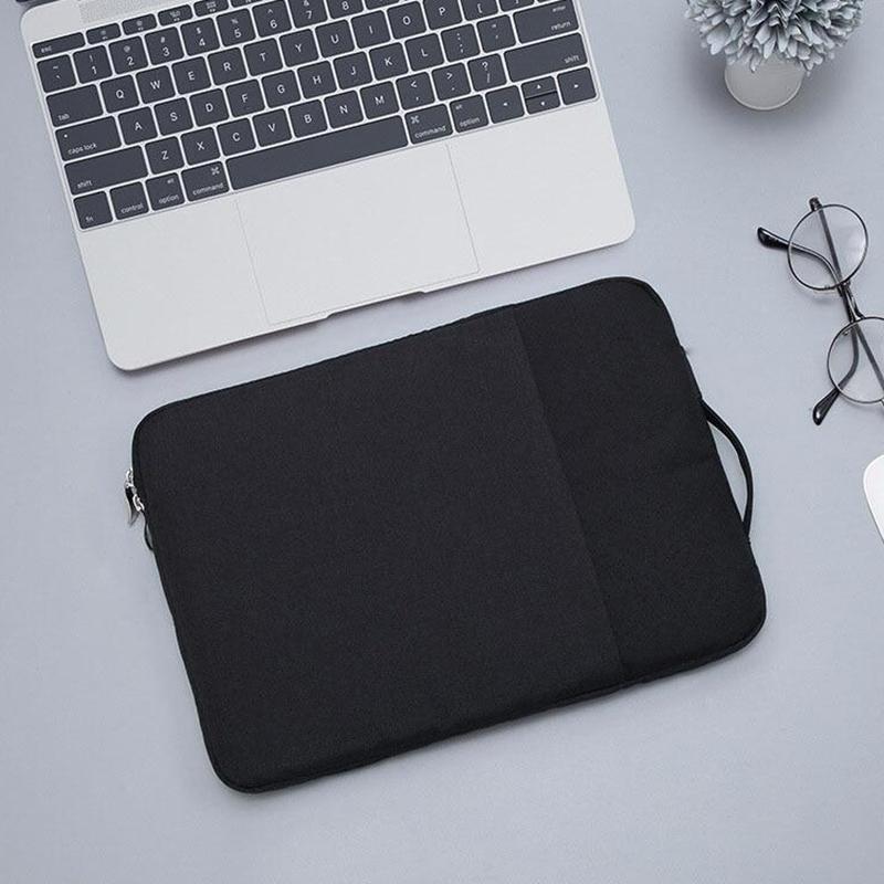 Universal Denim Laptop Case for 11.6 Notebooks - Portable and Stylish - Fits Macbook Air - 32.2x21.8x2cm - Blue